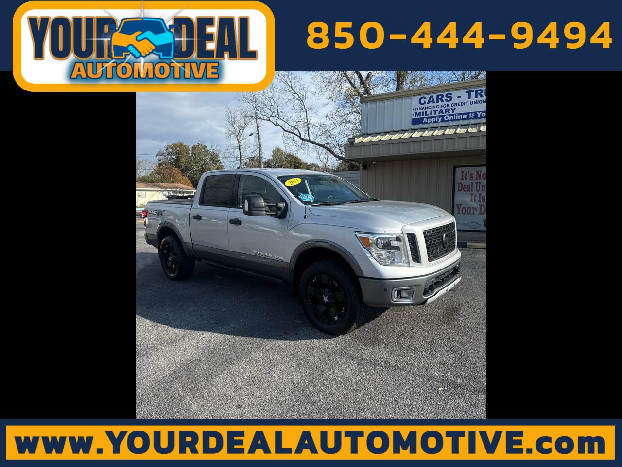 2019 Nissan Titan 4x4 Crew Cab PRO-4X
