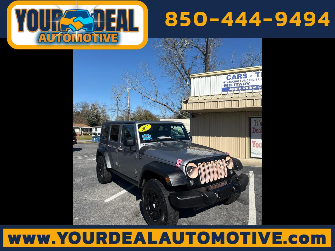 2017 Jeep Wrangler Unlimited Willys Wheeler 4x4