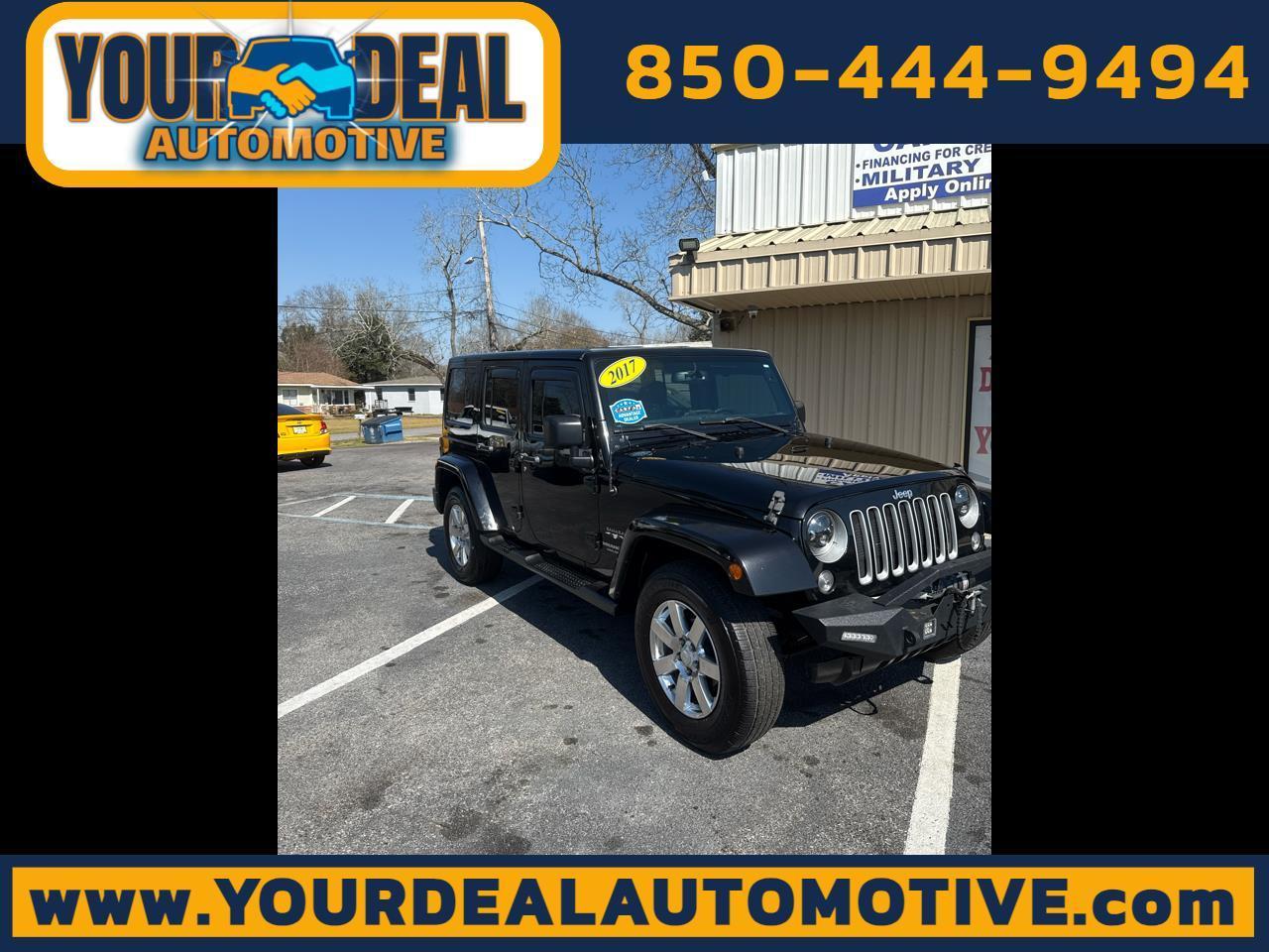 2017 Jeep Wrangler Unlimited 4WD 4dr Sahara