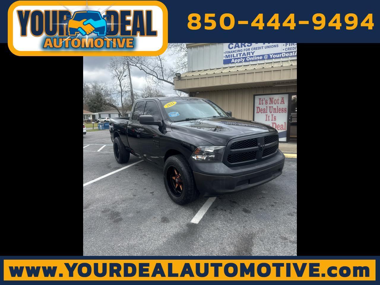 2021 RAM 1500 Classic Tradesman 4x4 Quad Cab 6'4" Box