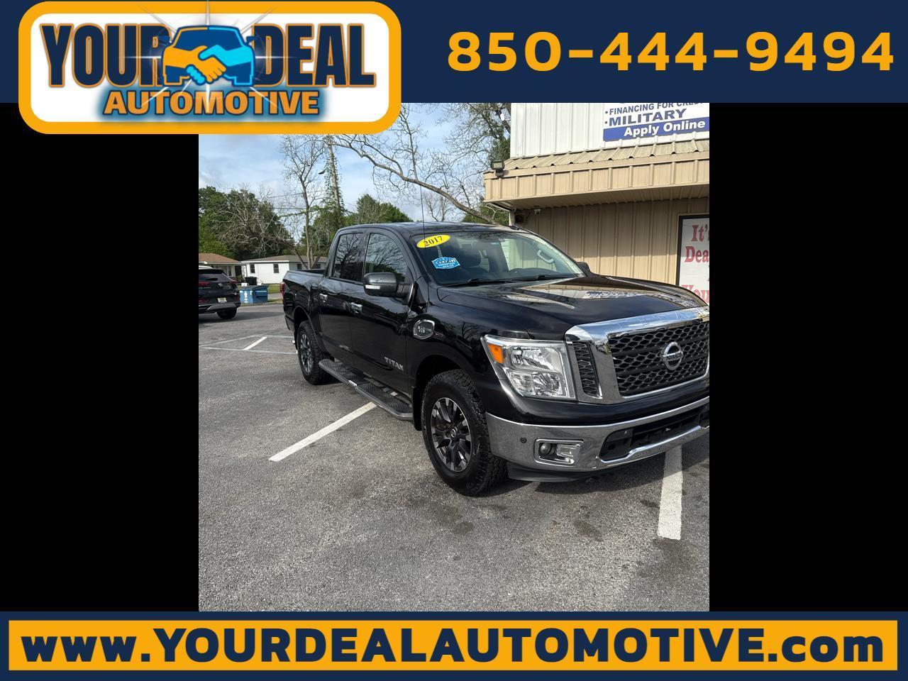 2017 Nissan Titan 4x2 Crew Cab SV