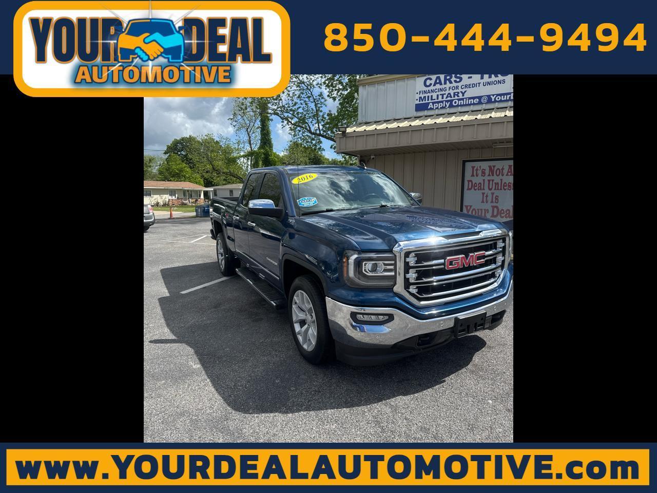 2016 GMC Sierra 1500 4WD Double Cab 143.5" SLT