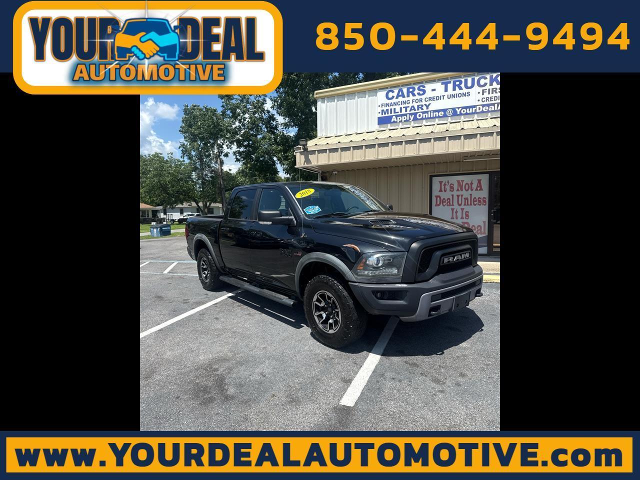 RAM 1500 4WD Crew Cab 140.5" Rebel 2016