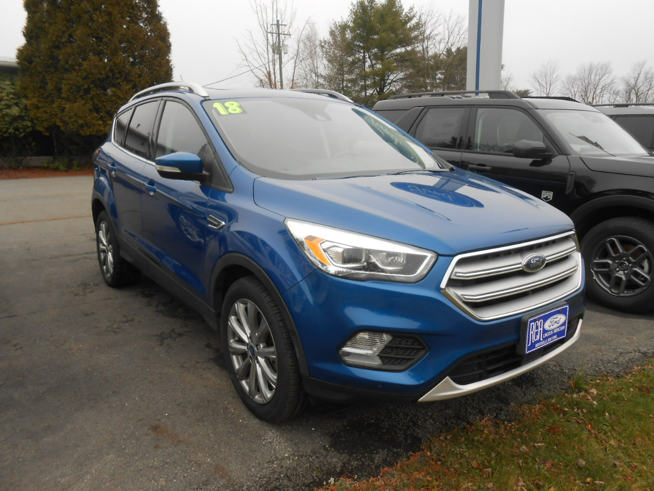 Used 2018 Ford Escape Titanium with VIN 1FMCU9J90JUD30147 for sale in Monticello, NY