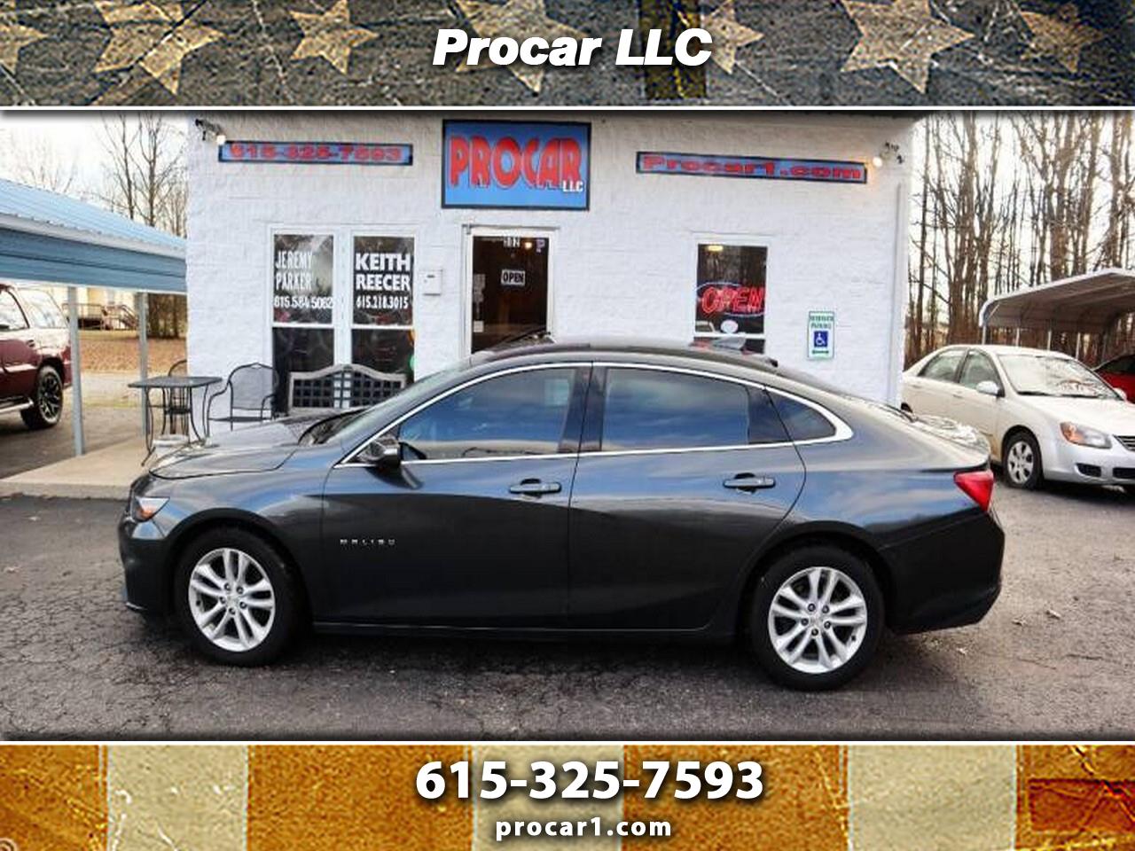 Used 2018 Chevrolet Malibu LT for Sale in Portland TN 37148 Procar LLC