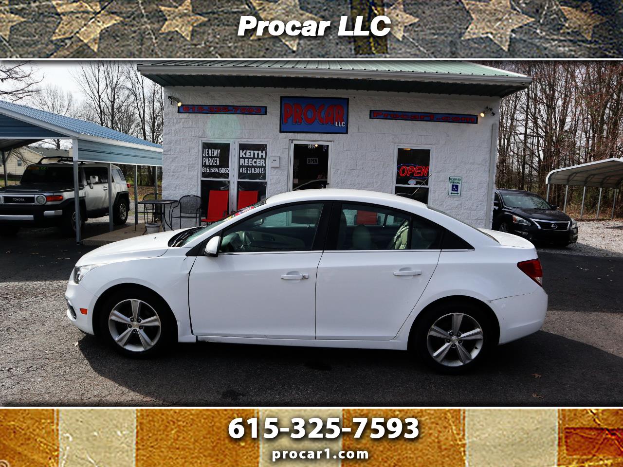 Used 2015 Chevrolet Cruze 2LT Auto for Sale in Portland TN 37148 Procar LLC