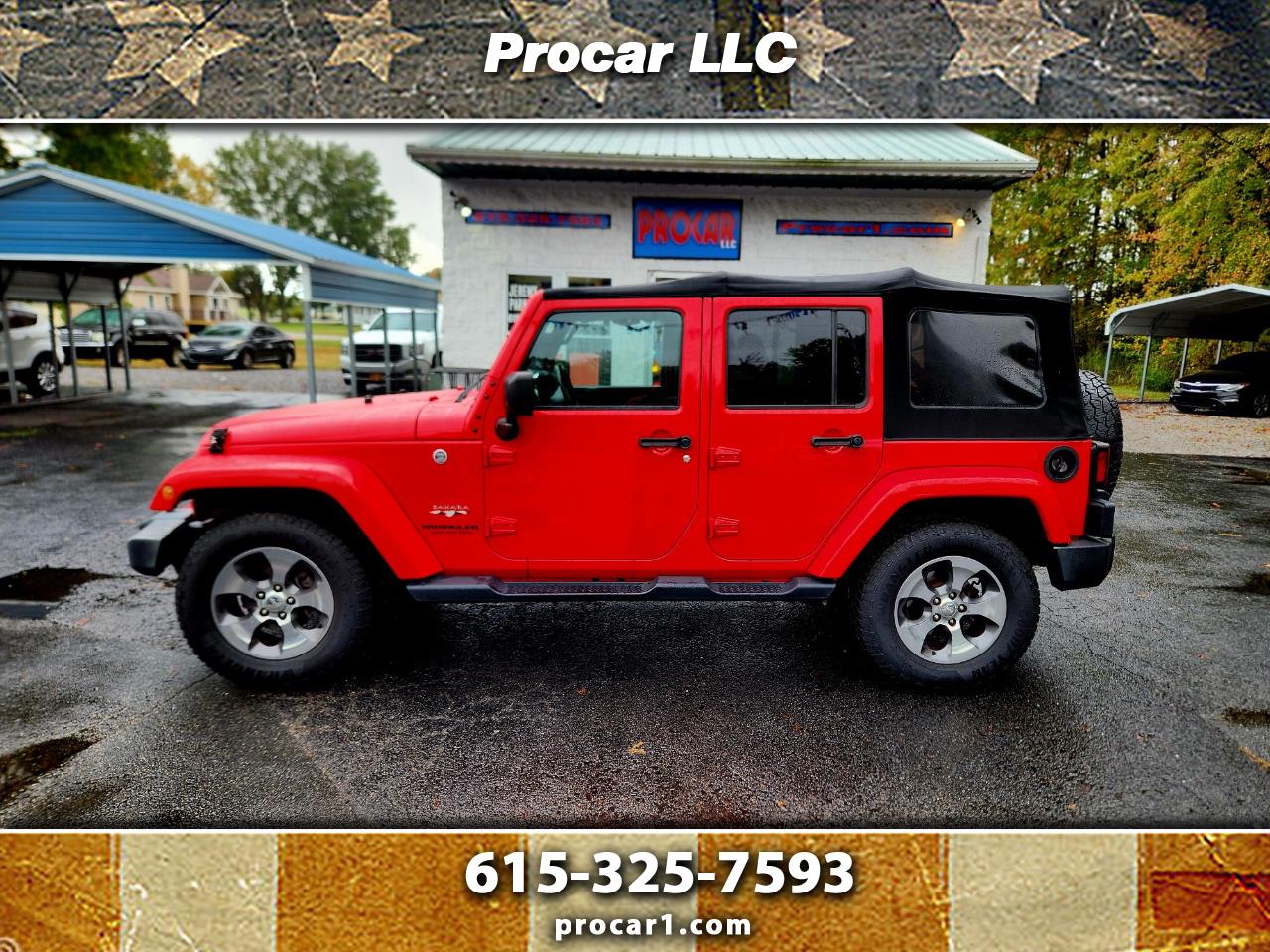 Jeep Wrangler Unlimited Sahara 4WD 2017 Jeep Wrangler Unlimited Sahara 4WD 2017