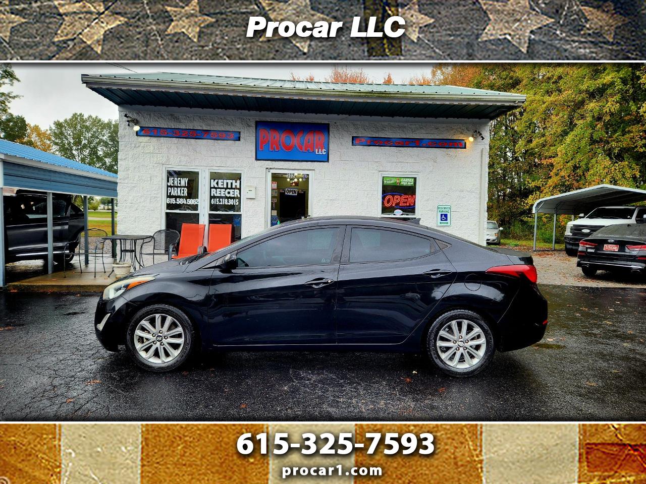 Hyundai Elantra SE 6AT 2015 Hyundai Elantra SE 6AT 2015