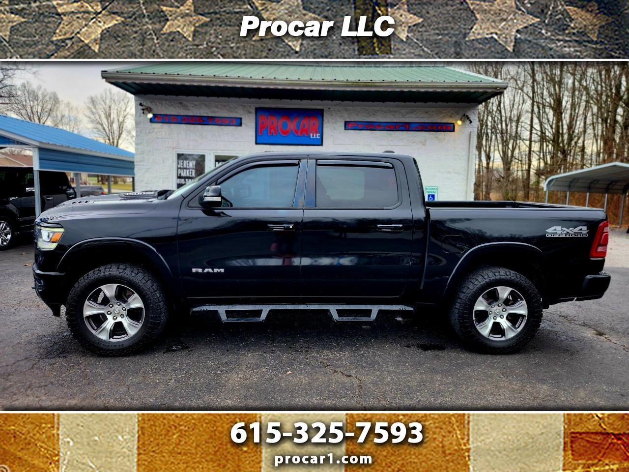 2019 RAM 1500 Laramie 4x4 Crew Cab 5'7" Box