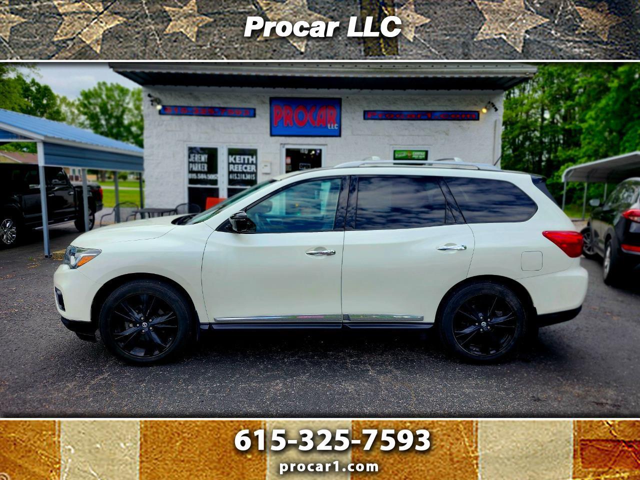 Nissan Pathfinder Platinum 4D SUV FWD 2017