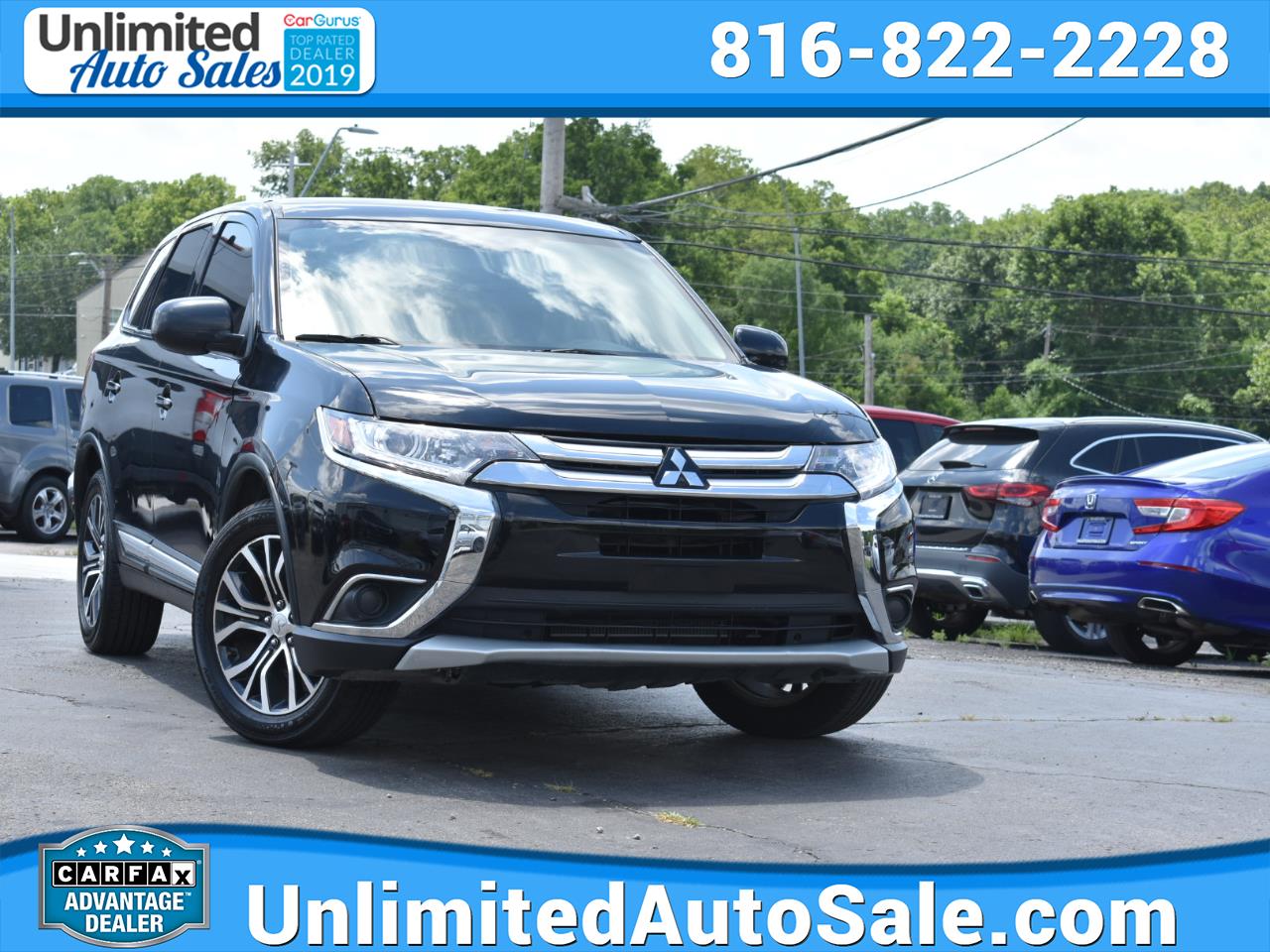 2018 Mitsubishi Outlander ES 2WD
