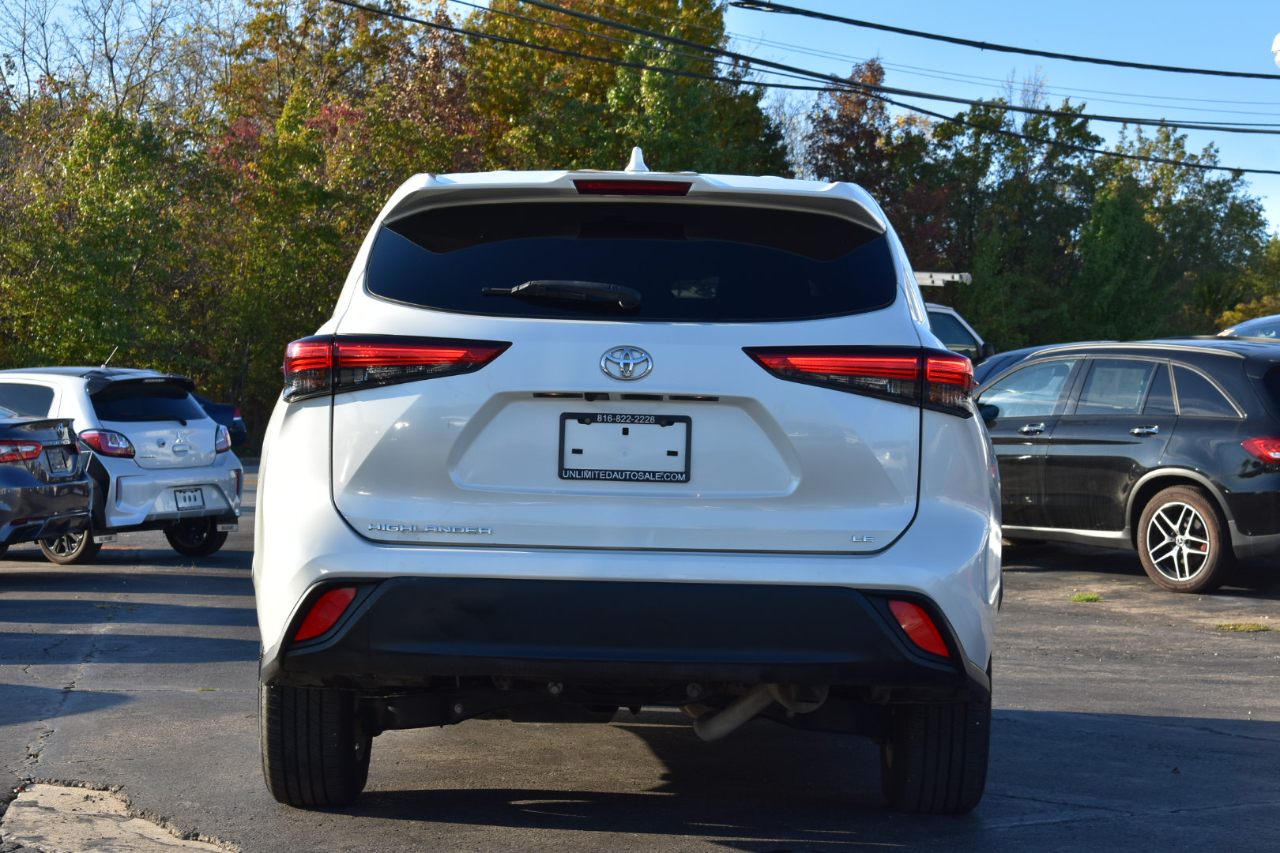 Toyota Highlander LE FWD V6 2021