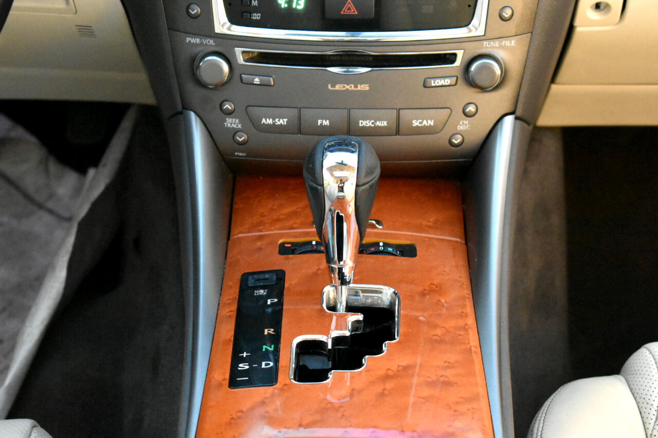 Lexus IS IS 250 AWD 6-Speed Sequential 2009