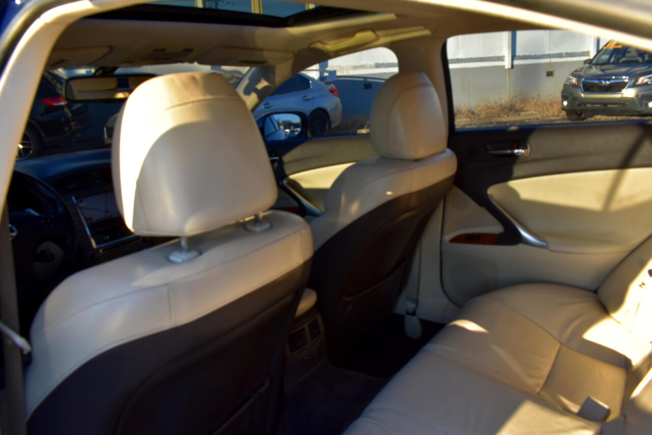 Lexus IS IS 250 AWD 6-Speed Sequential 2009