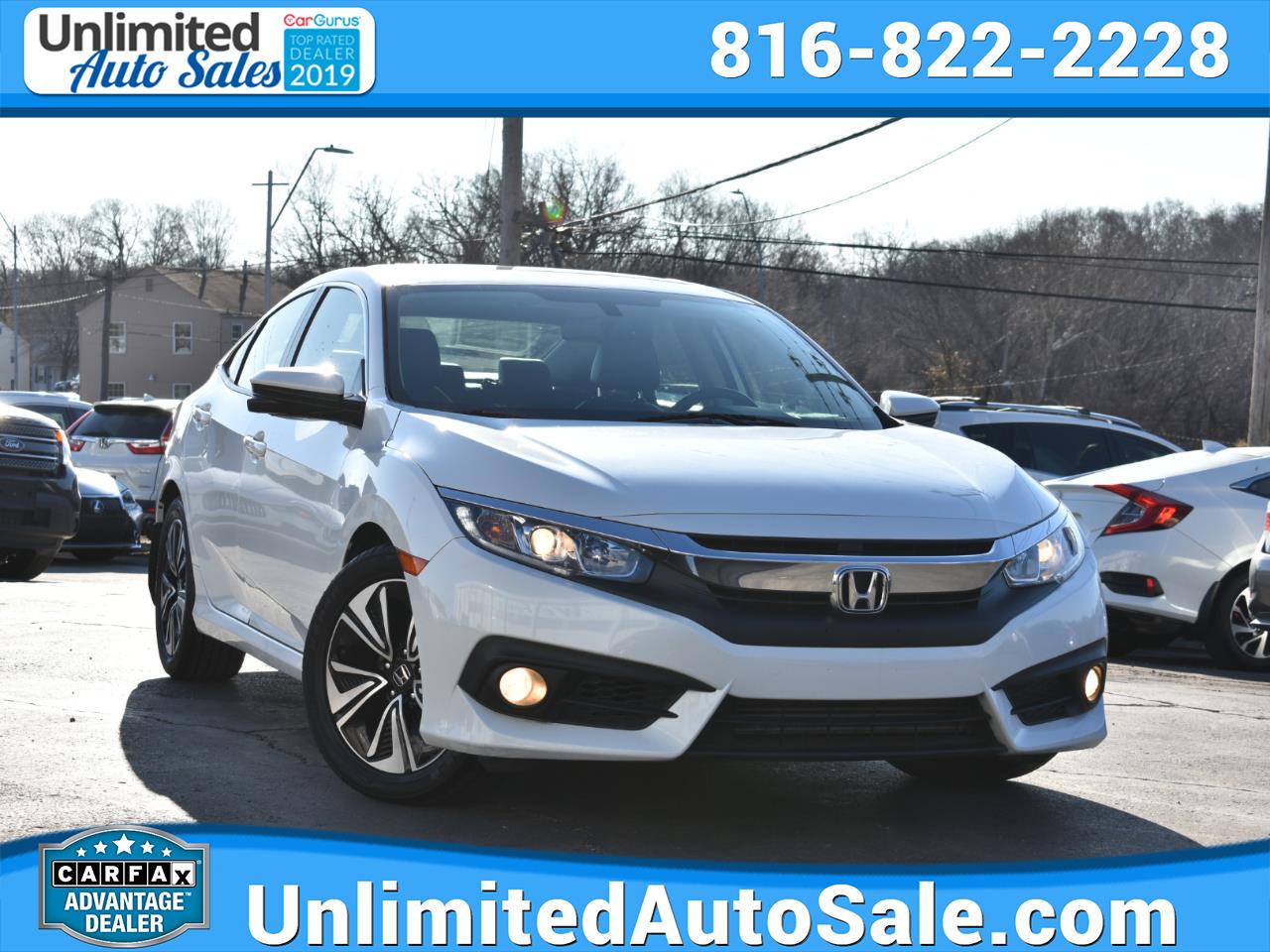 2018 Honda Civic EX-TL Sedan CVT