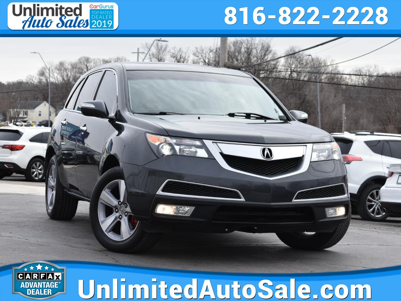 2013 Acura MDX 6-Spd AT w/Tech Package