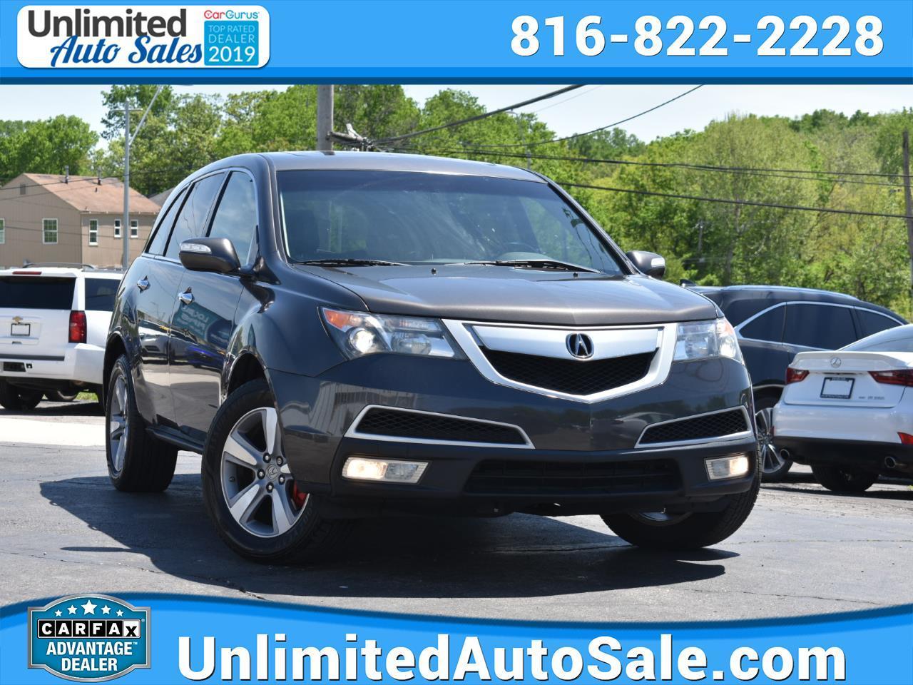 Acura MDX 6-Spd AT 2012