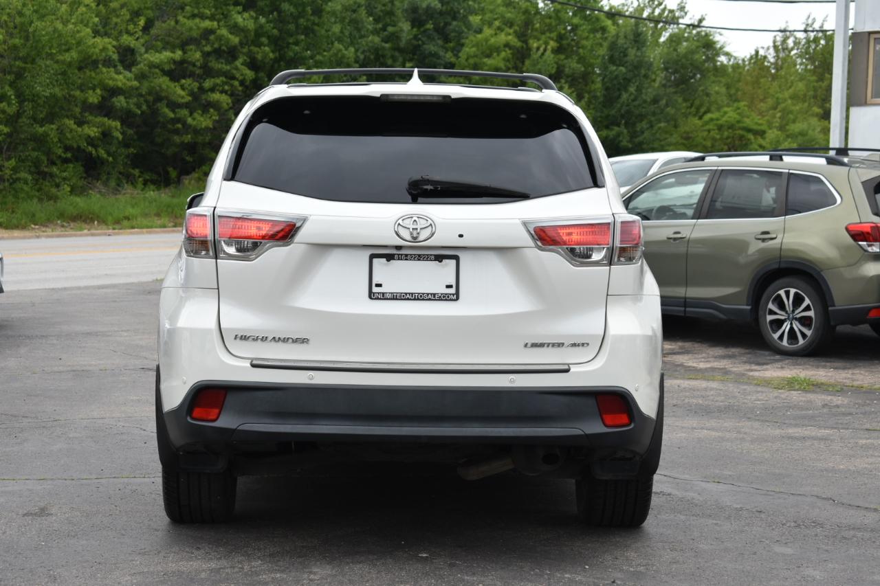 Toyota Highlander Limited AWD V6 2016