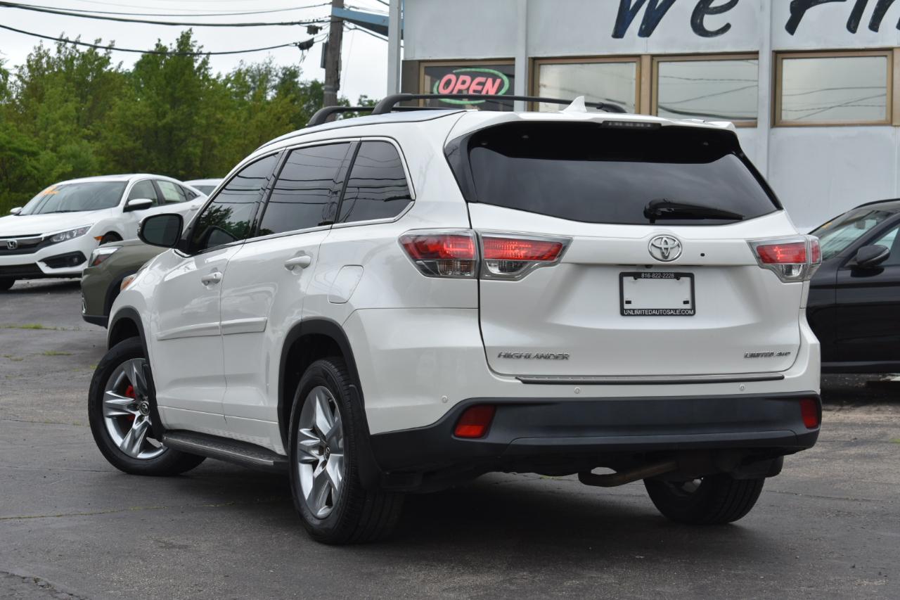 Toyota Highlander Limited AWD V6 2016