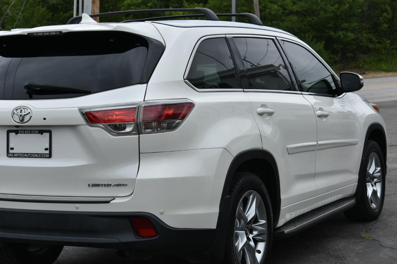 Toyota Highlander Limited AWD V6 2016