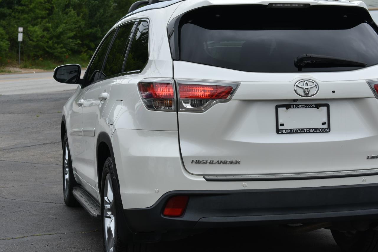 Toyota Highlander Limited AWD V6 2016