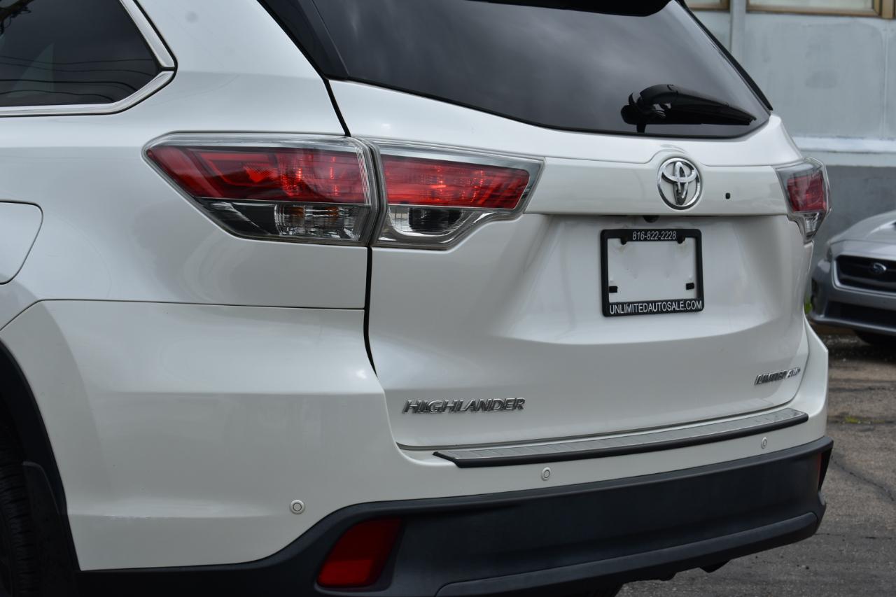 Toyota Highlander Limited AWD V6 2016