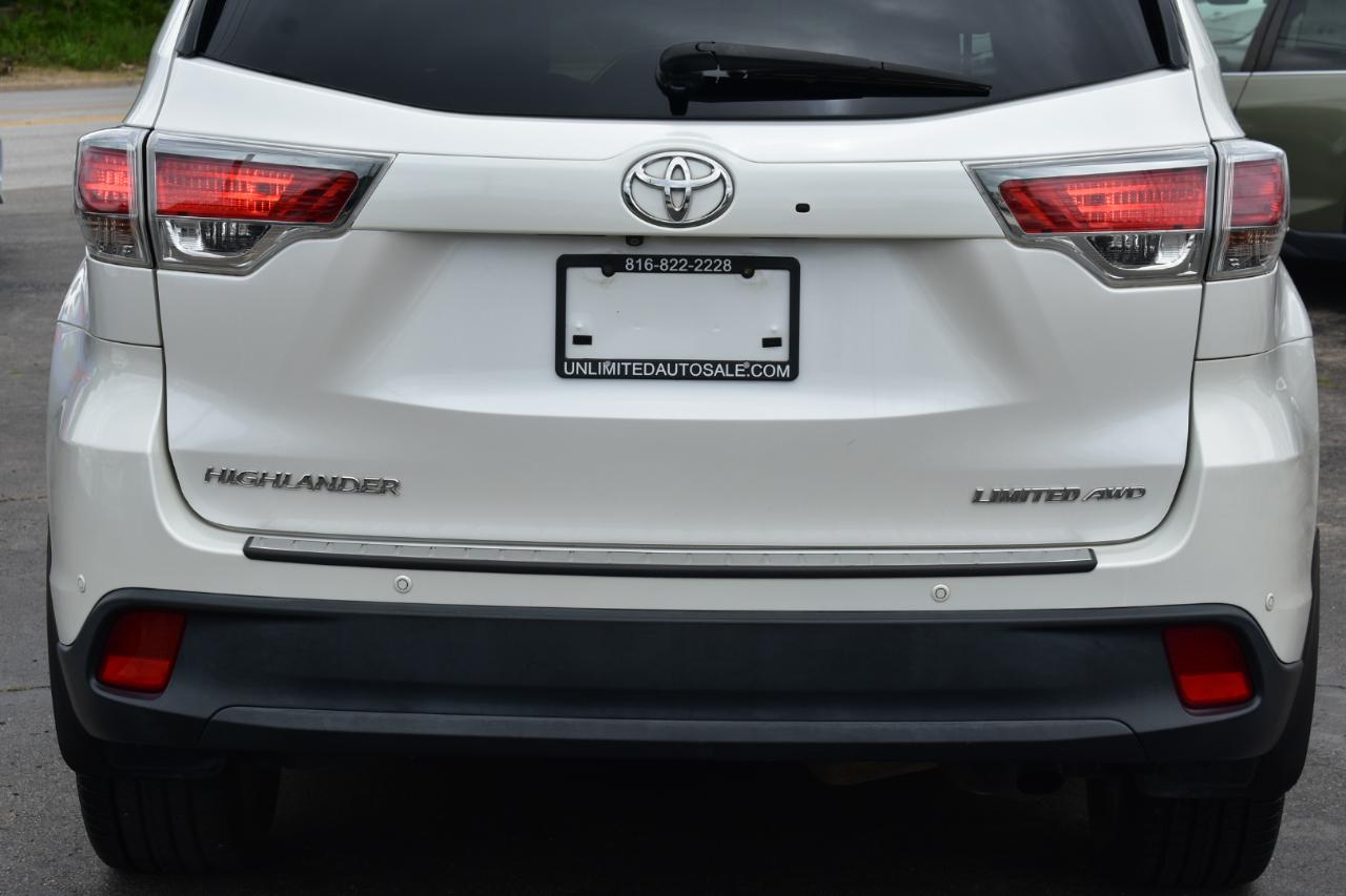 Toyota Highlander Limited AWD V6 2016