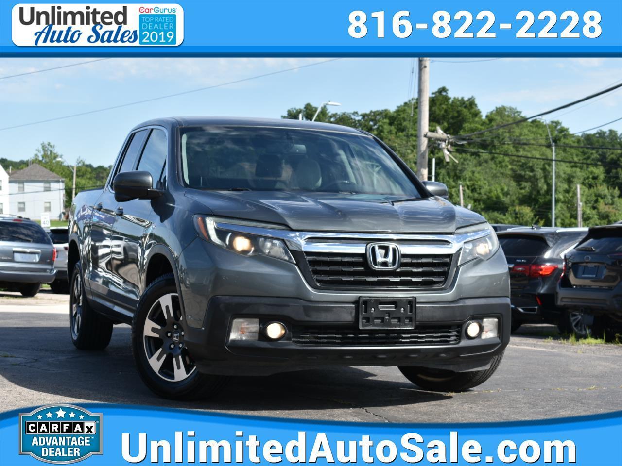 Honda Ridgeline RTL-T AWD 2017