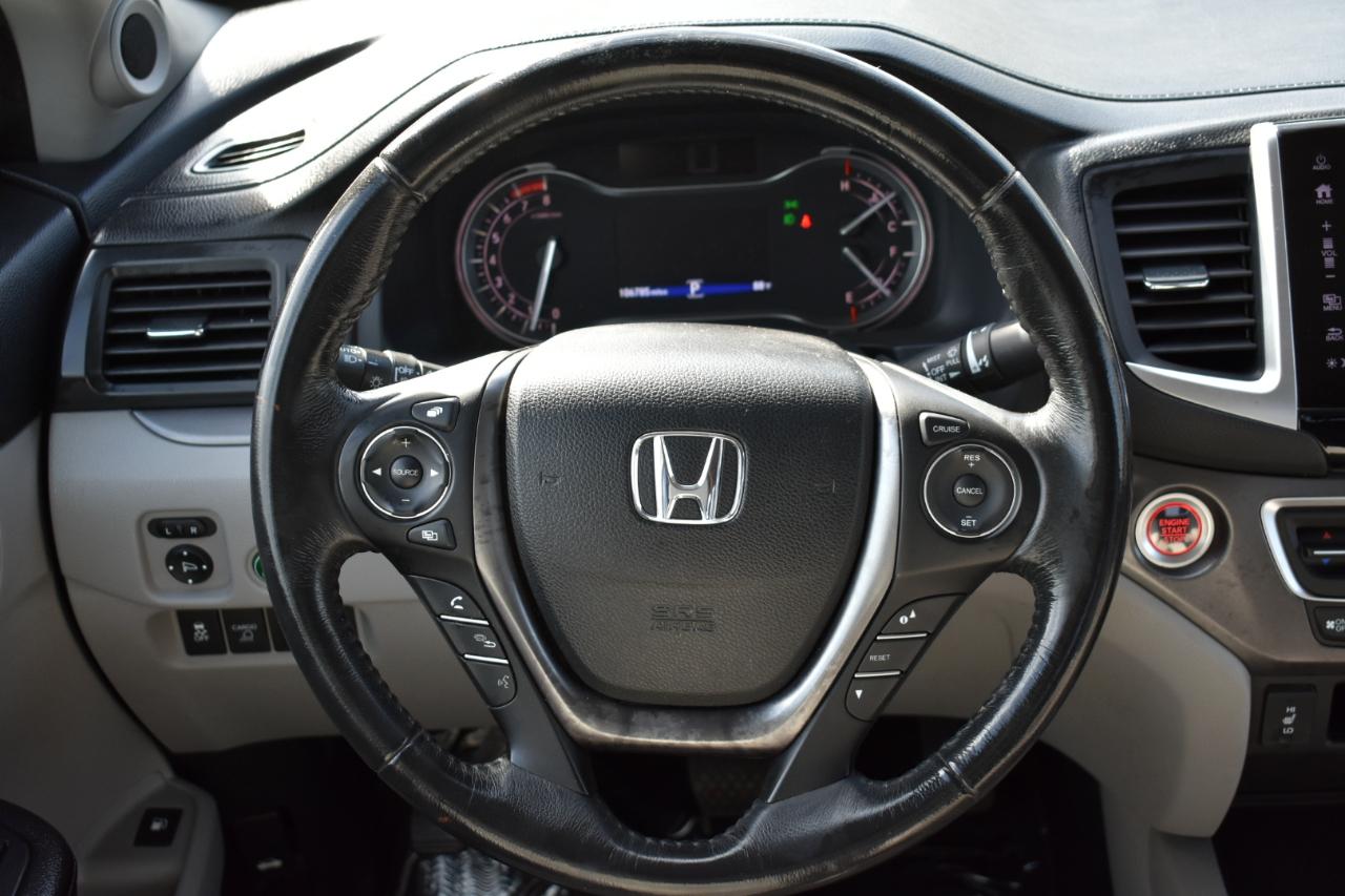 Honda Ridgeline RTL-T AWD 2017