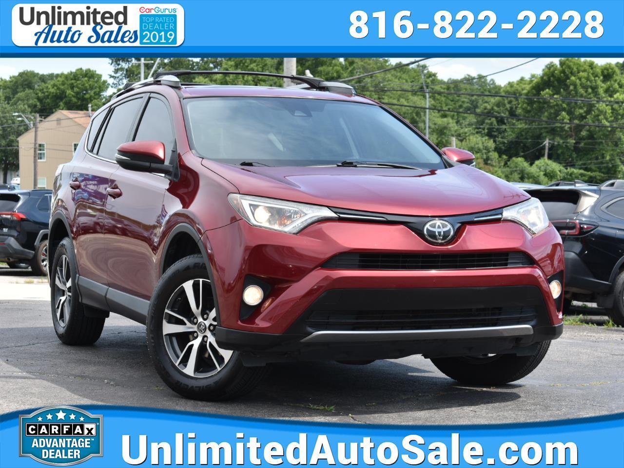 Toyota RAV4 XLE FWD 2018