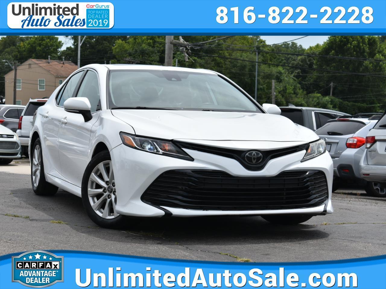 Toyota Camry 4dr Sedan LE Auto 2019