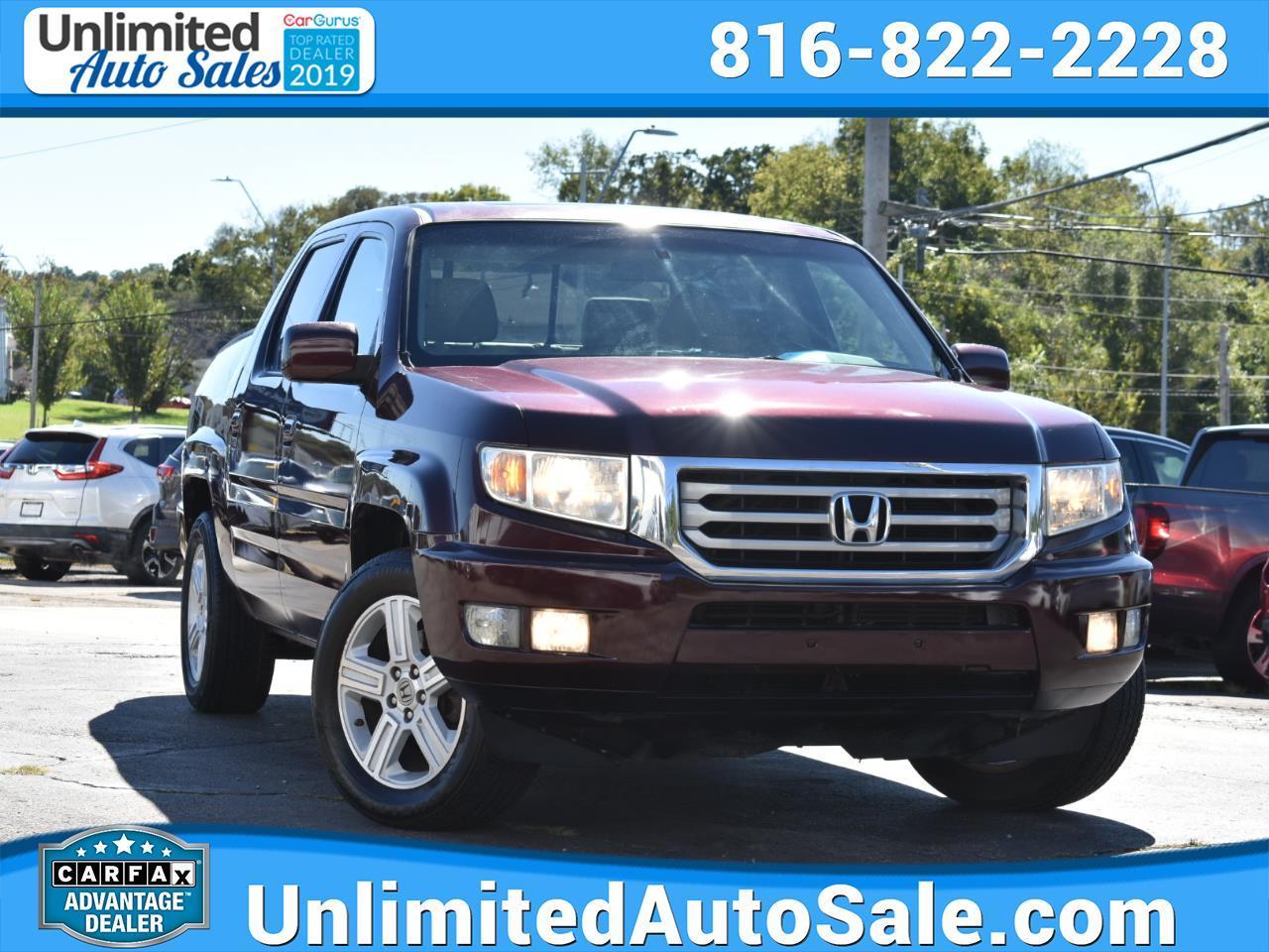 Honda Ridgeline RTL w/ Leather and Navigation 2012