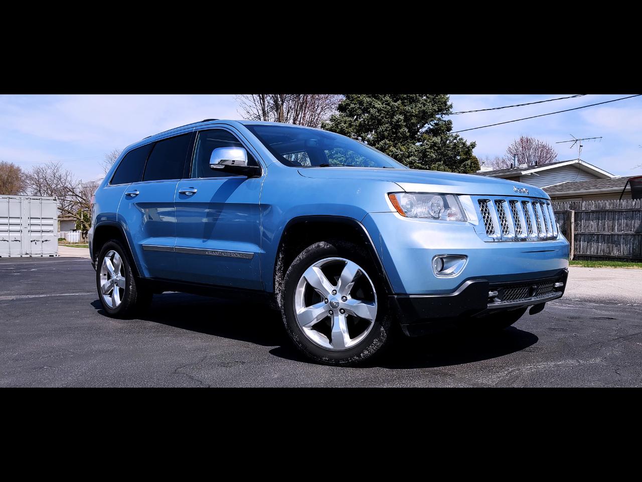Jeep Grand Cherokee 4WD 4dr Overland Summit 2012