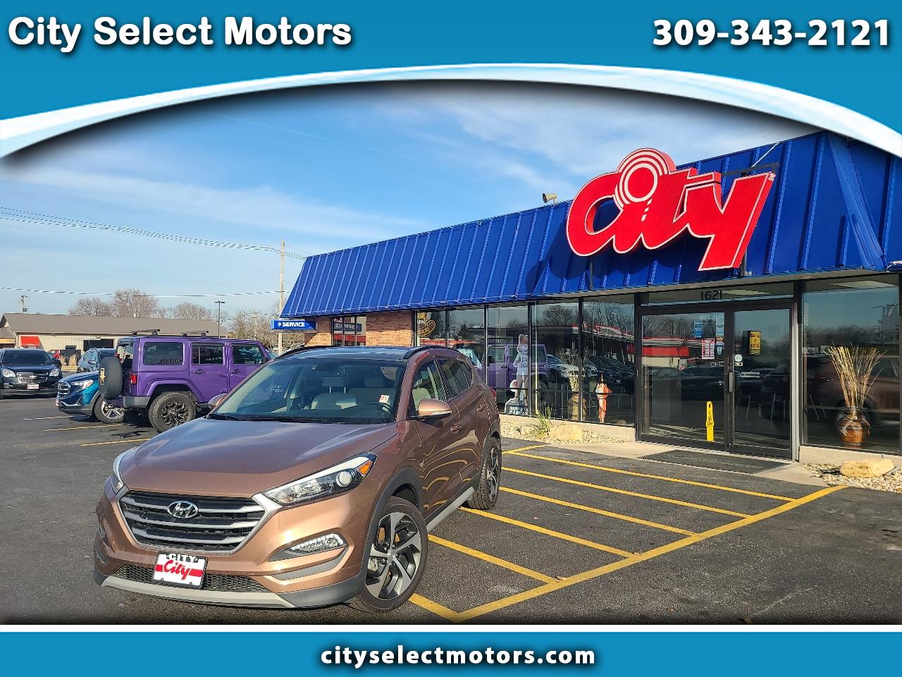 Used 2017 Hyundai Tucson VALUE AWD for Sale in Galesburg IL 61401 City