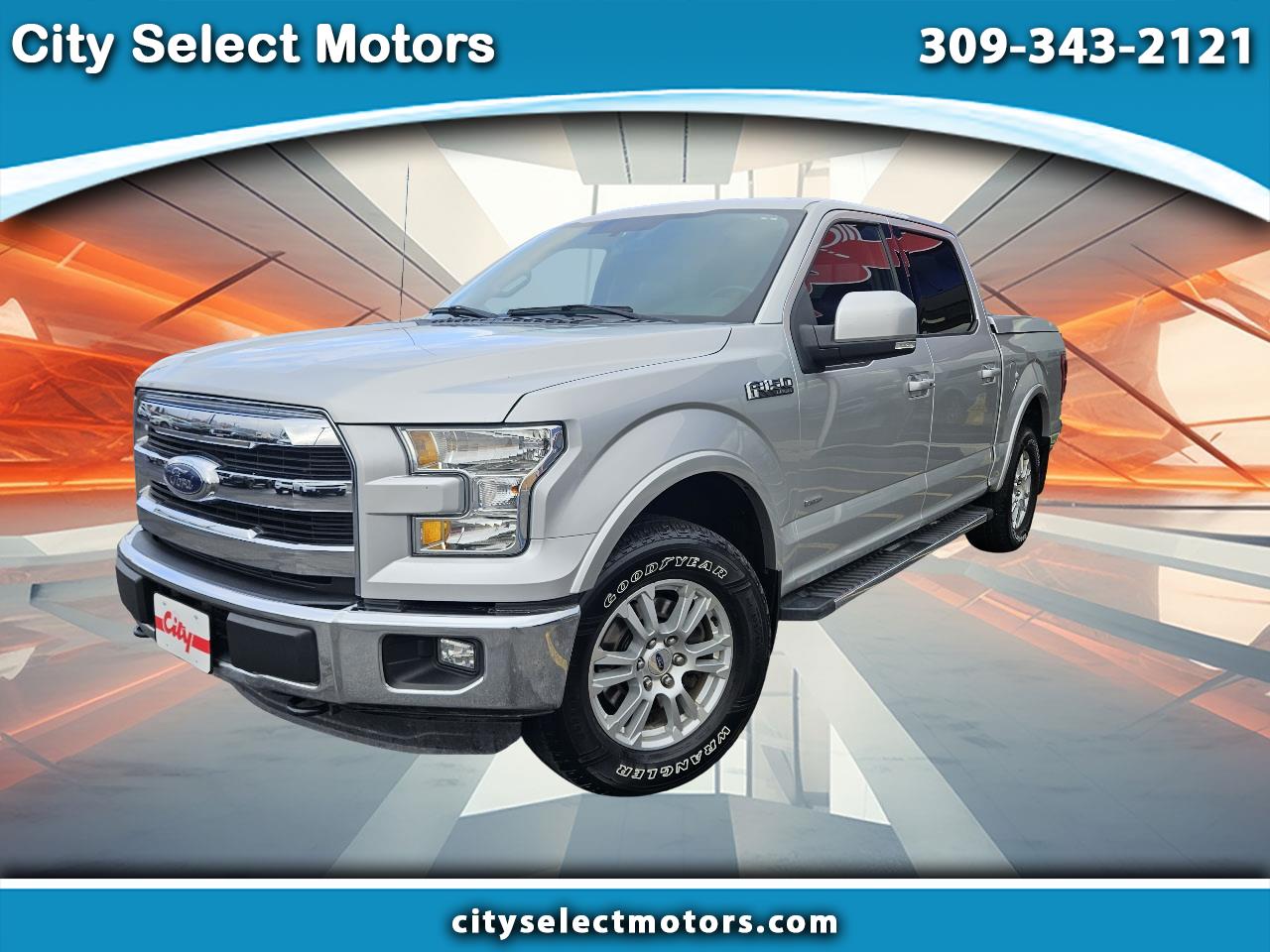 2015 Ford F-150 4WD SUPERCREW 145" LARIAT