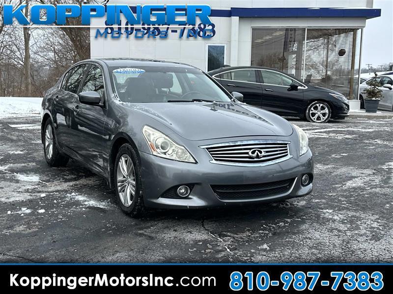 2013 Infiniti G Sedan 4dr x AWD