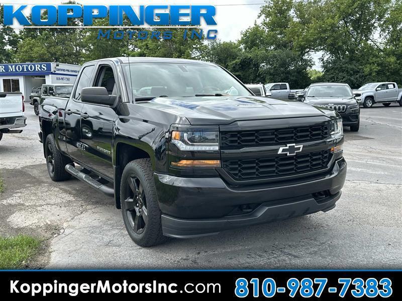 2018 Chevrolet Silverado 1500 4WD Double Cab 143.5 Custom