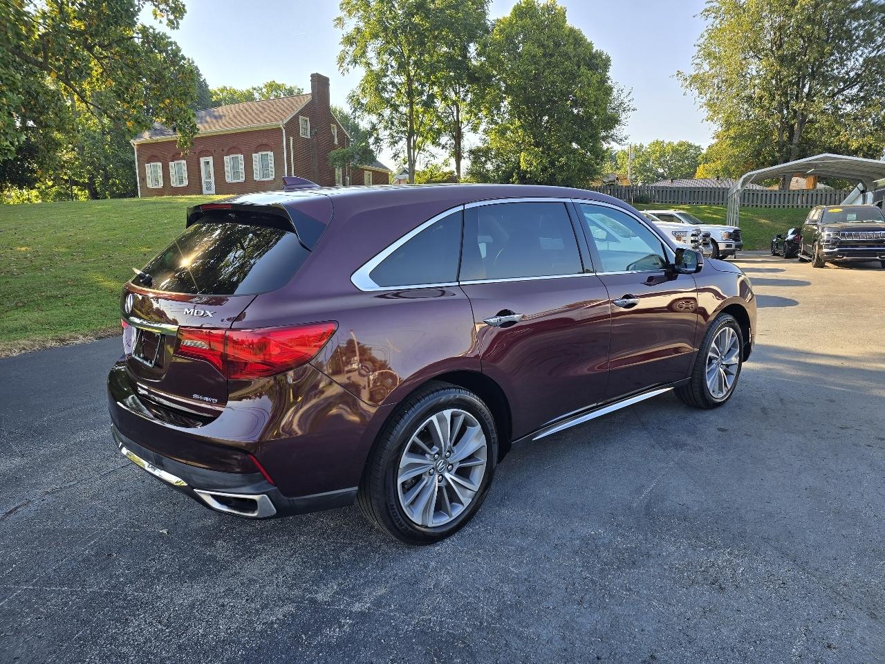 Acura MDX SH-AWD 9-Spd AT w/Tech Package 2017