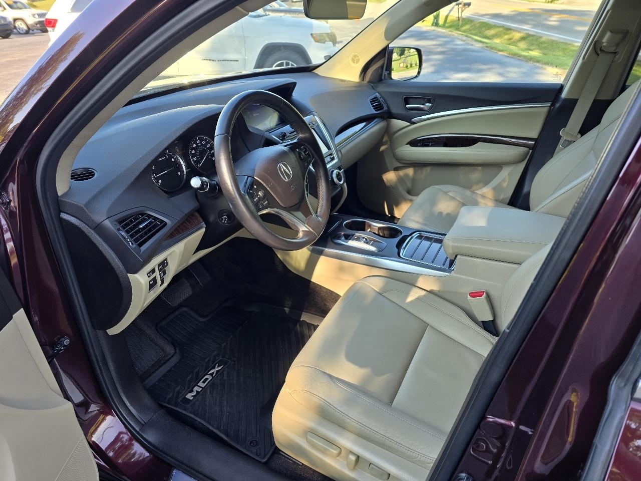 Acura MDX SH-AWD 9-Spd AT w/Tech Package 2017