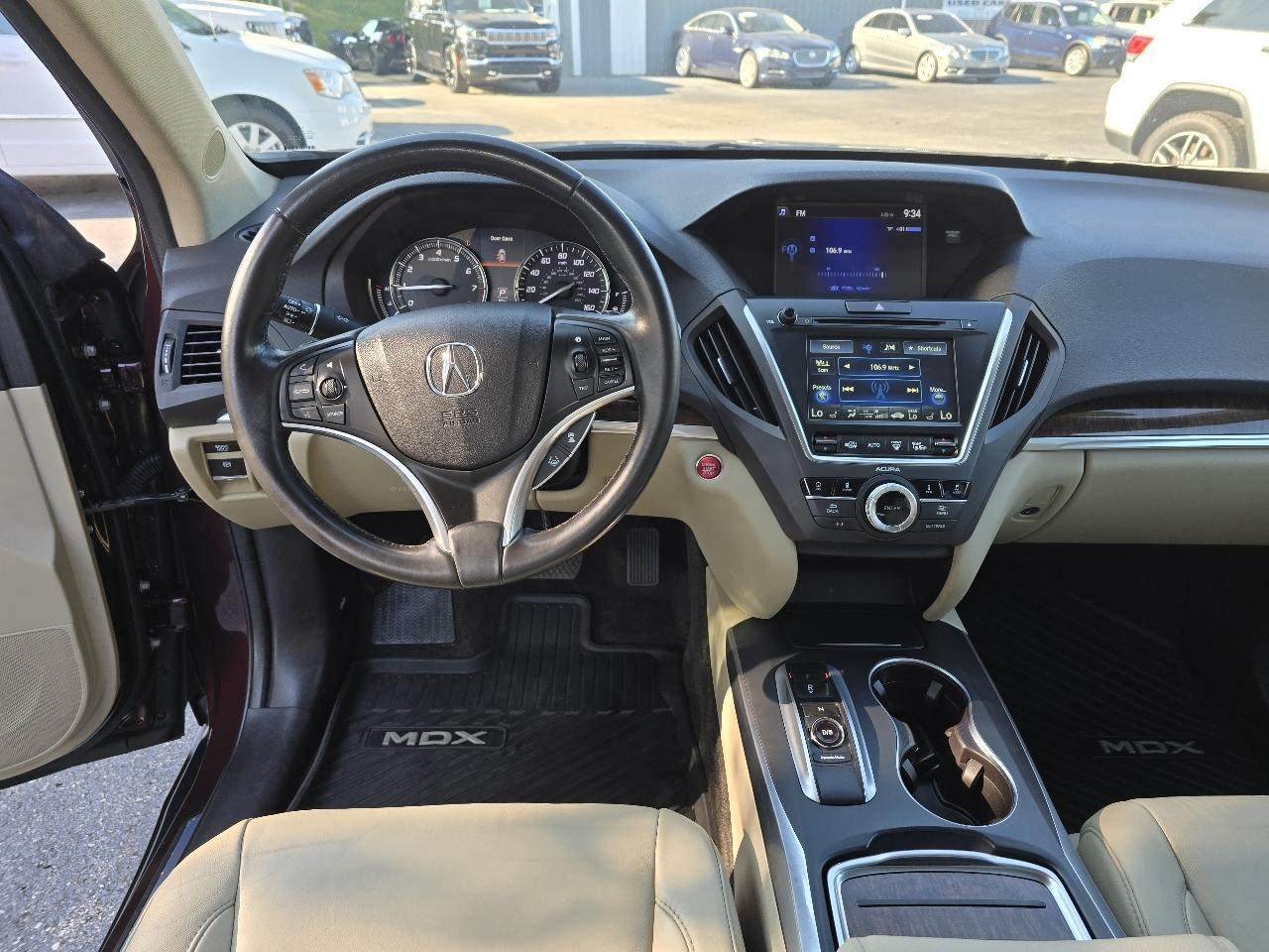 Acura MDX SH-AWD 9-Spd AT w/Tech Package 2017