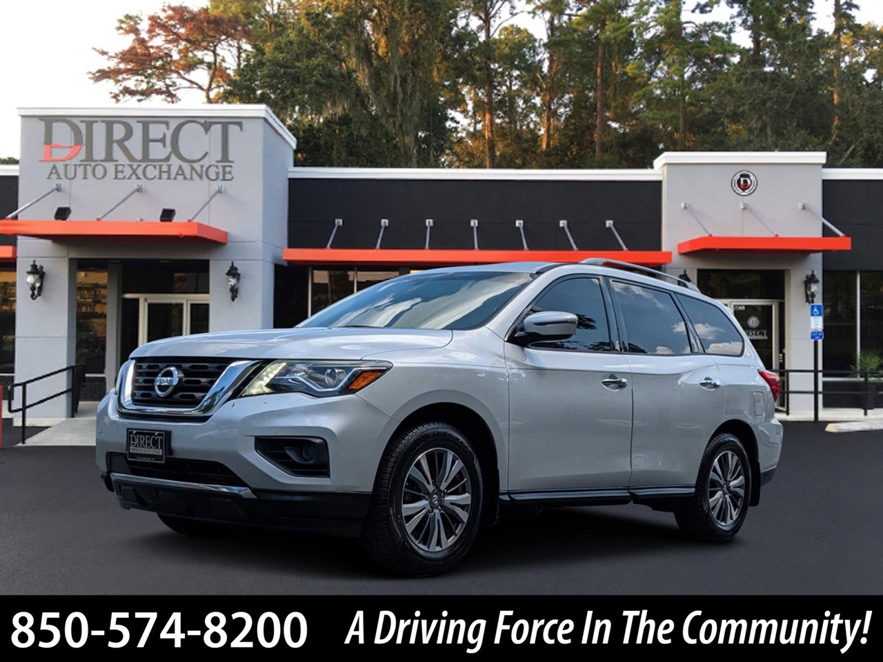 Used 2018 Nissan Pathfinder S 4WD for Sale in Tallahassee FL 32304 Direct Auto Exchange
