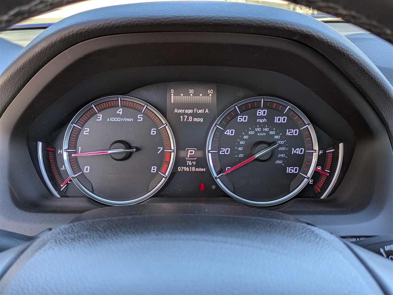 Acura TLX A-Spec Red 2.4L 2020