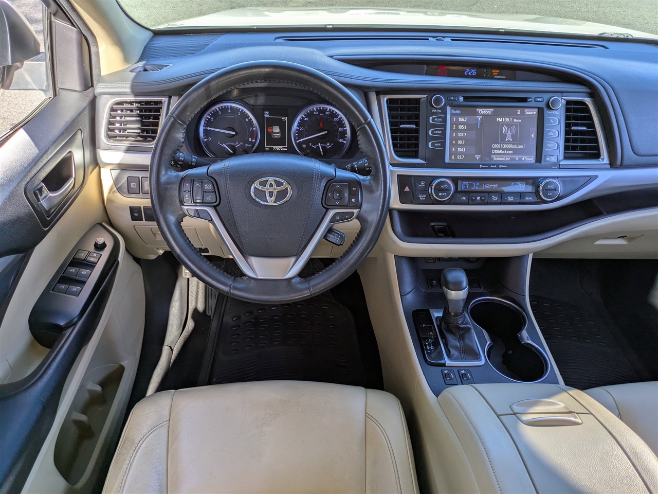 Toyota Highlander XLE FWD V6 2018