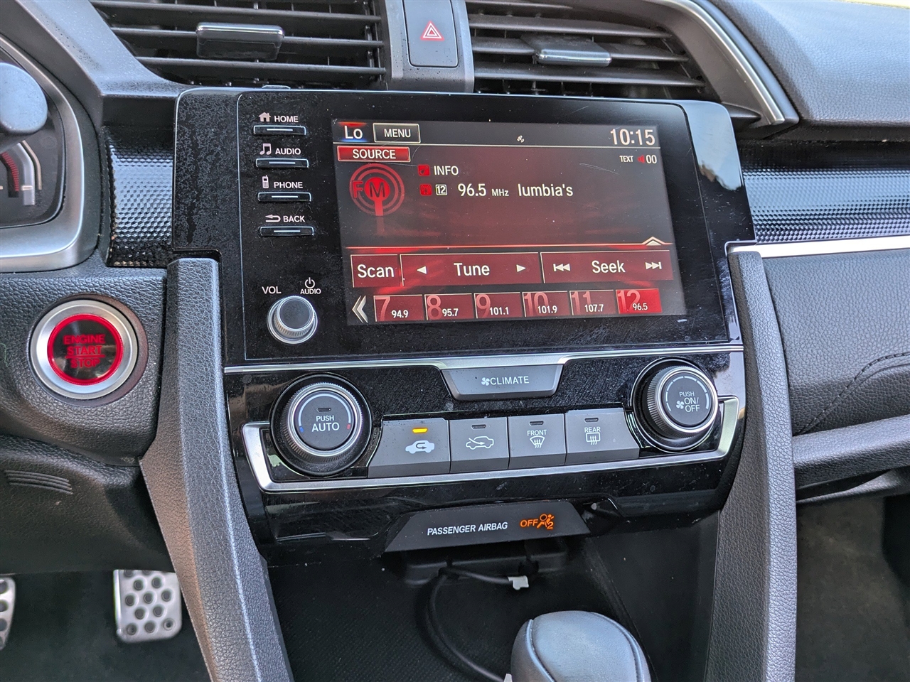 Honda Civic Sport Coupe CVT 2019