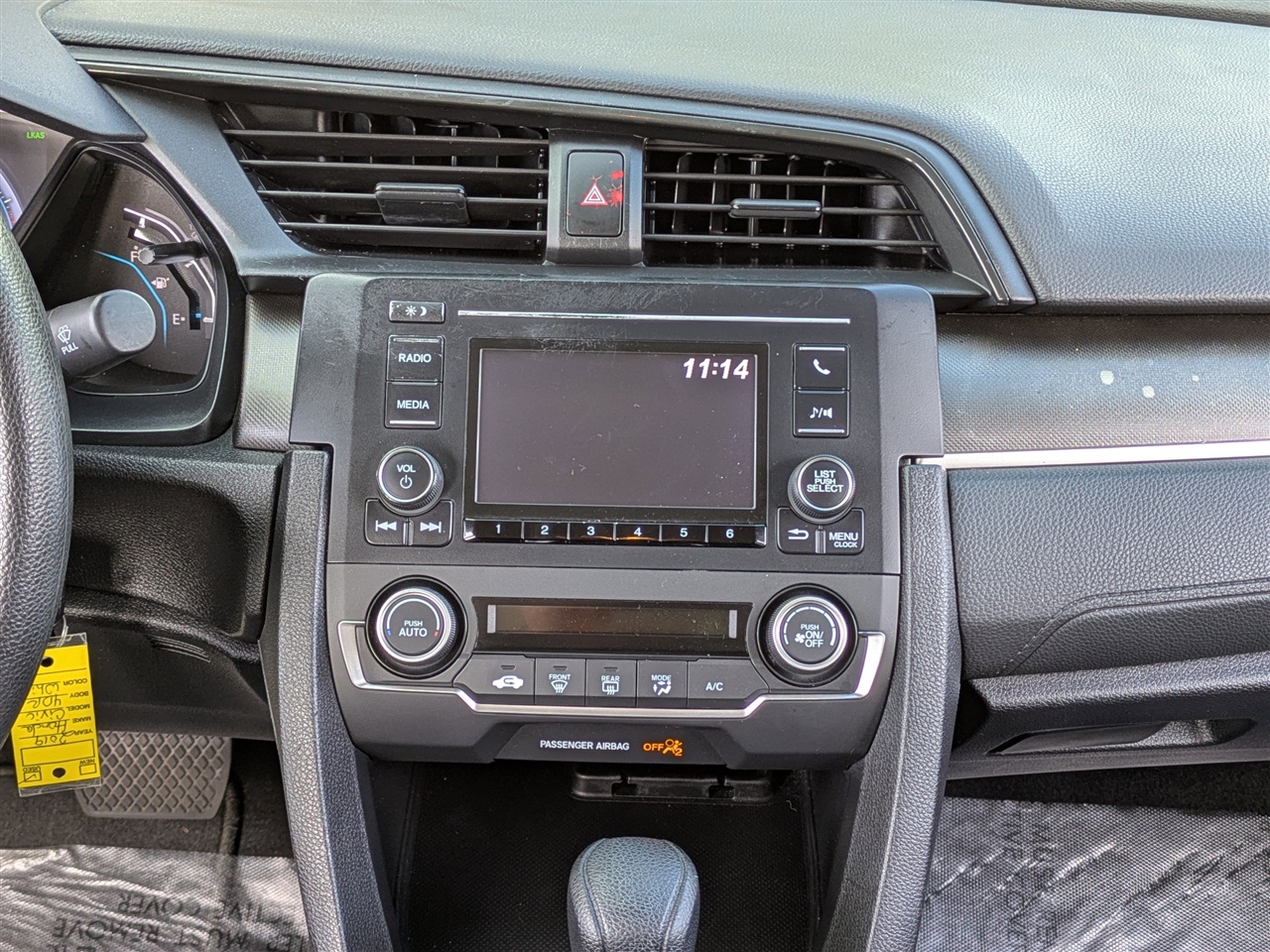 Honda Civic LX Honda Sensing Sedan CVT 2019