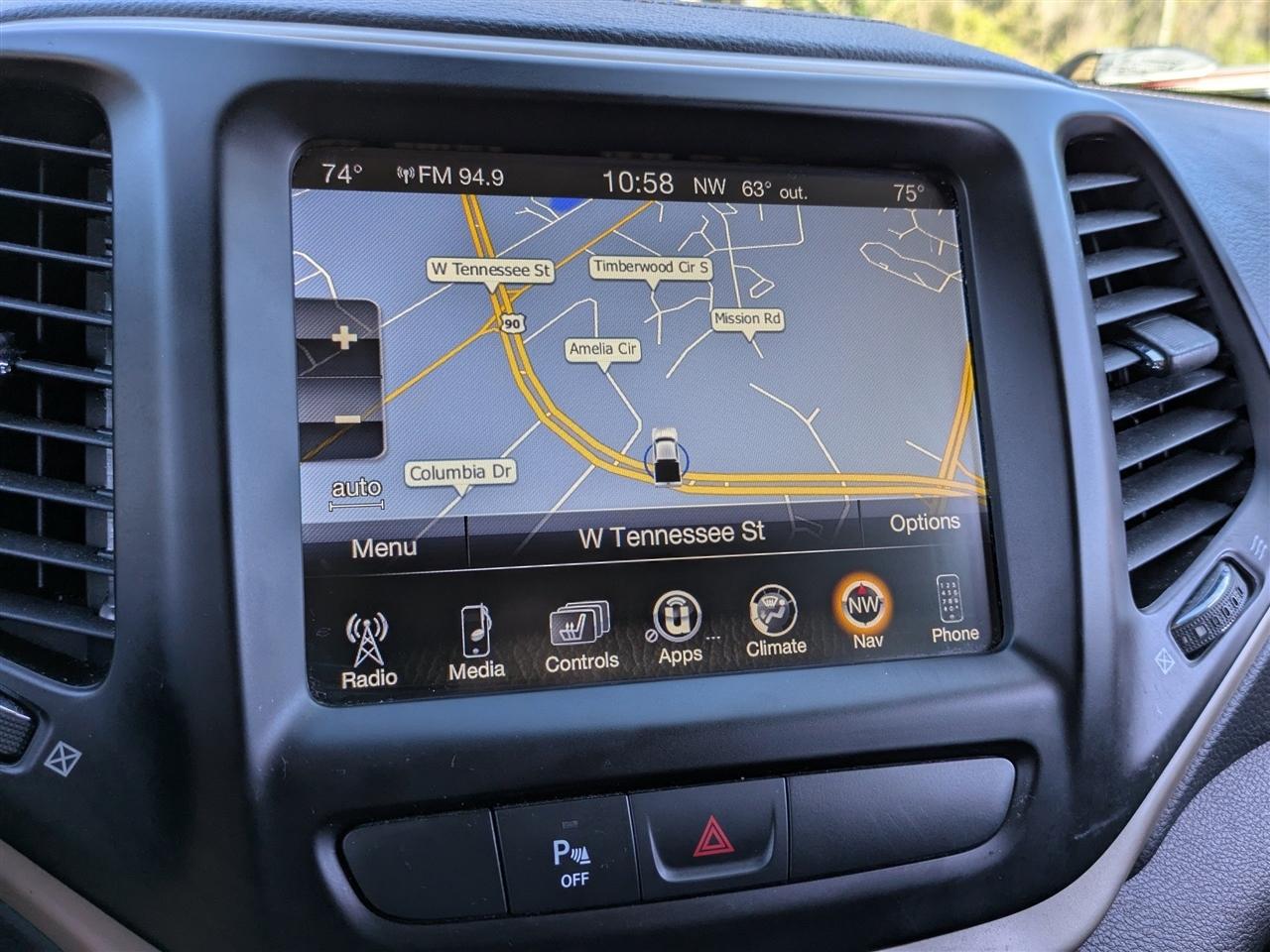 Jeep Cherokee Limited 4WD 2018