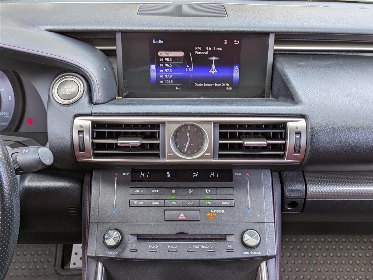 Lexus IS 250 RWD 2015