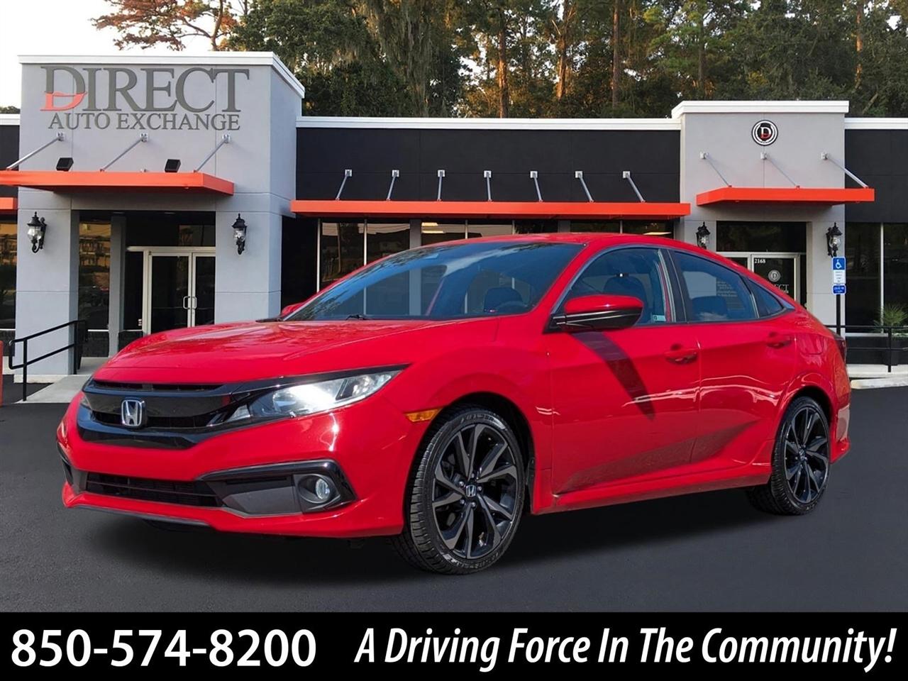 2020 Honda Civic EX Honda Sensing Sedan CVT