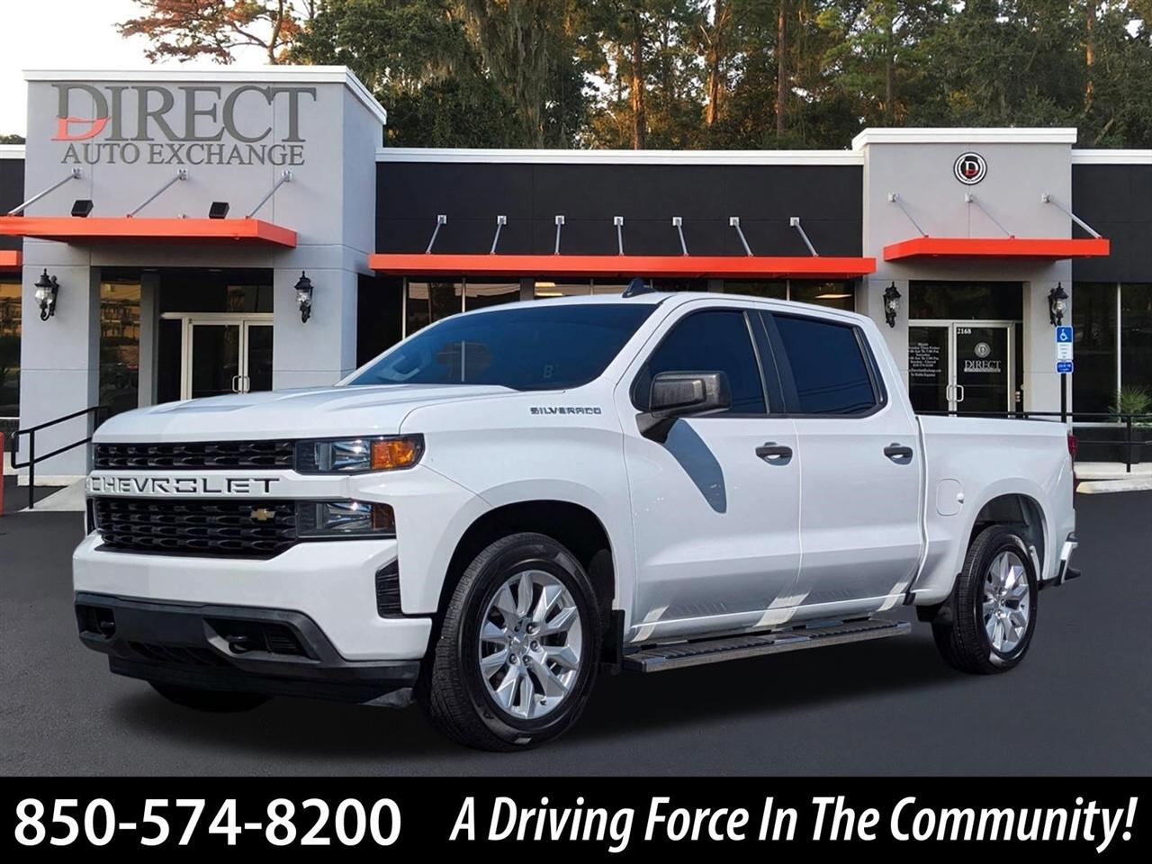 2021 Chevrolet Silverado 1500 Custom Crew Cab Short Box 2WD