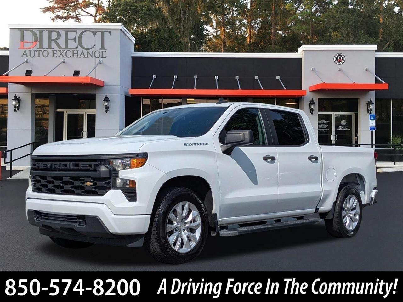 2022 Chevrolet Silverado 1500 Custom Crew Cab 2WD
